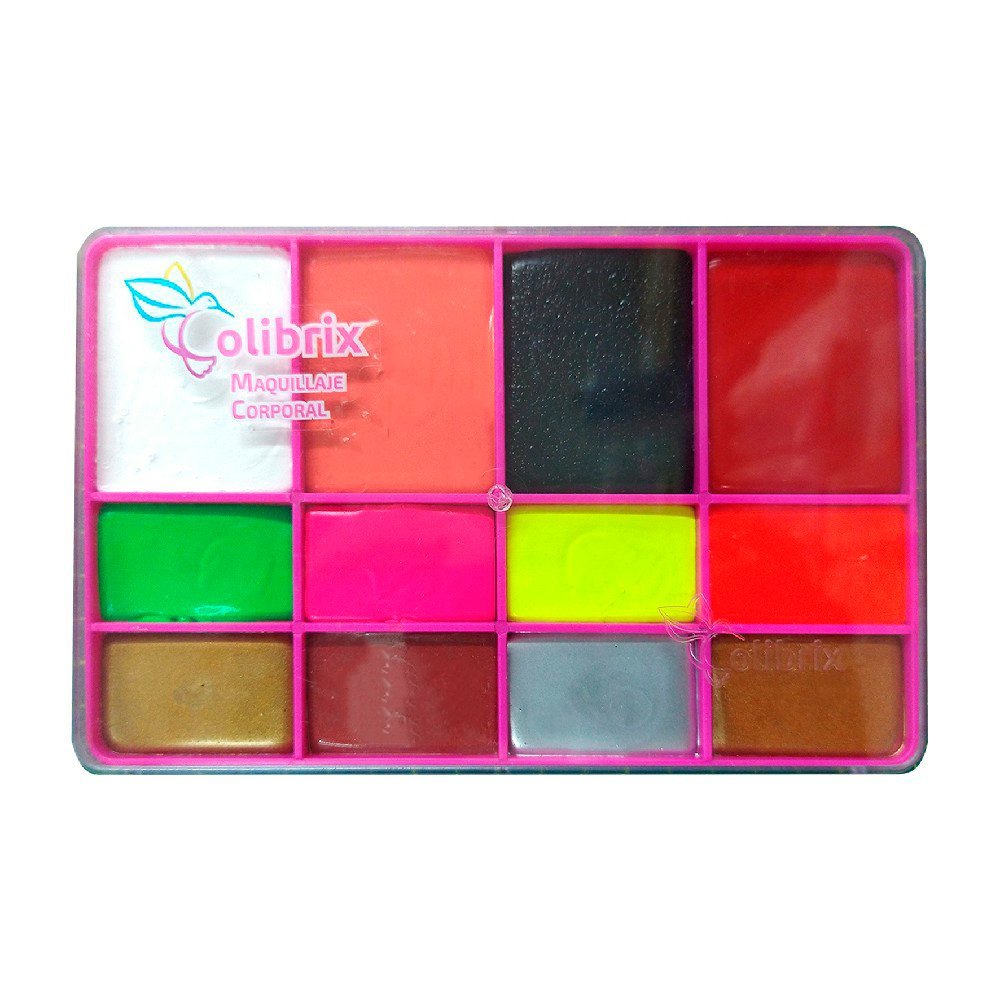 Paleta Escénica base crema Colibrix