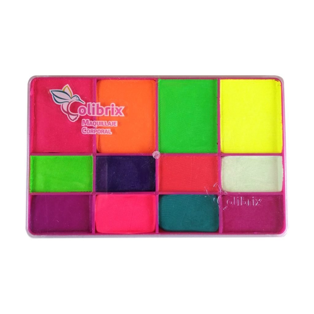 Paleta Neón base agua Colibrix