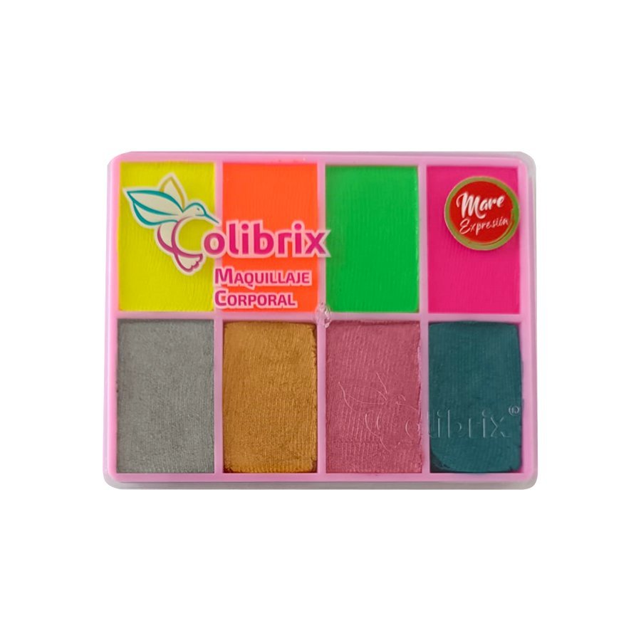 Paletita Mixta base agua Colibrix